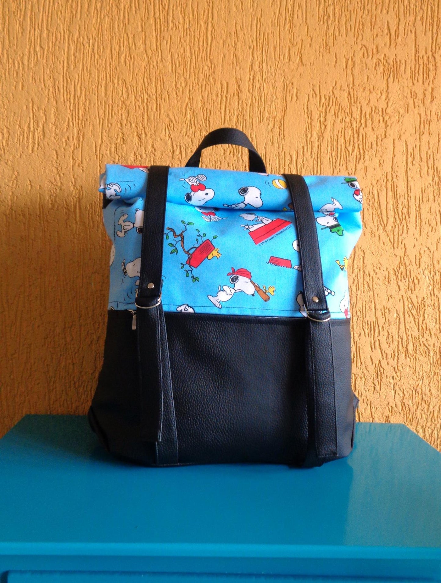 Atlas Rucksack sewing pattern made By Camila Mayumi