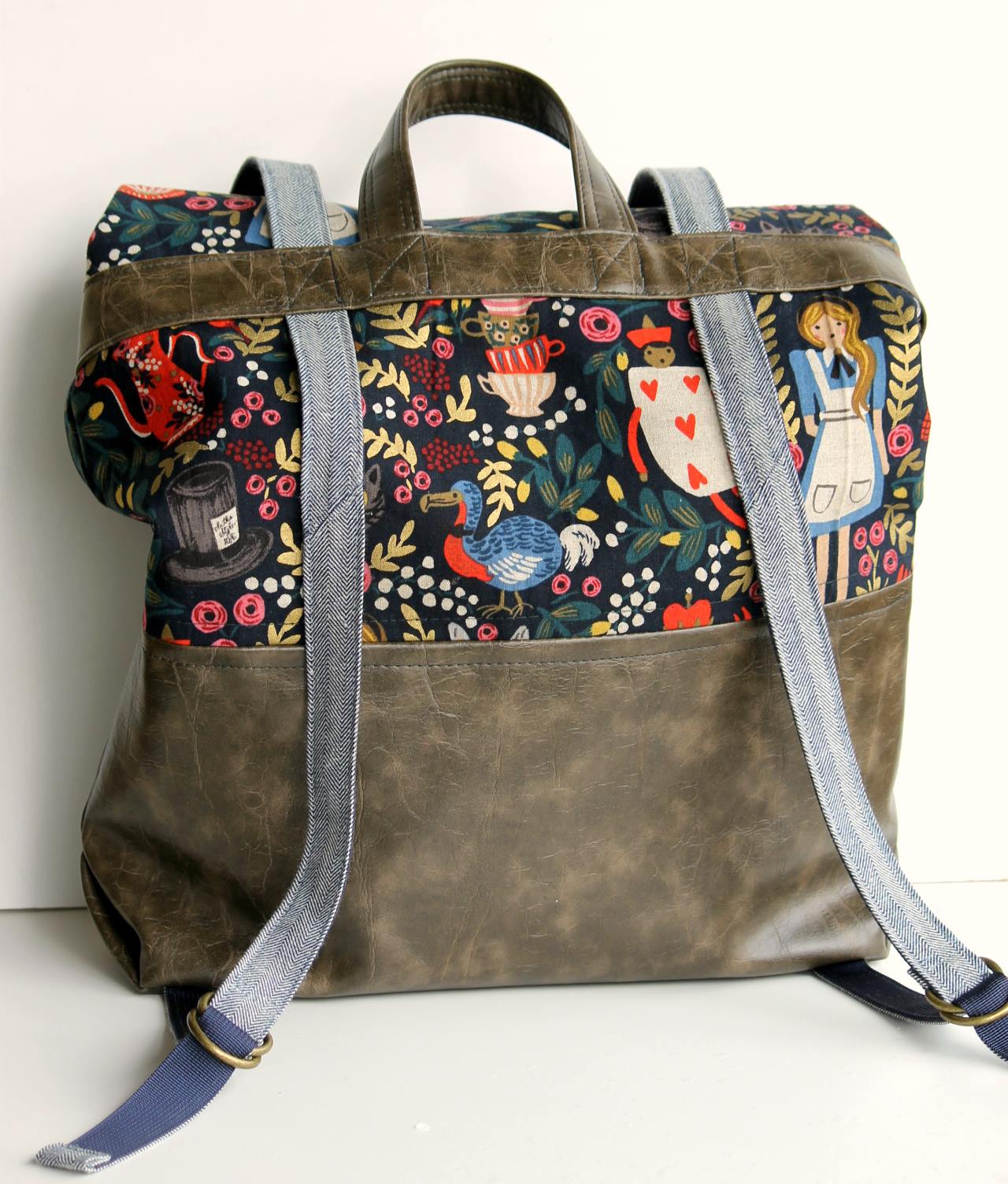 Atlas Rucksack sewing pattern made By Michelle Wilkinson Tripp