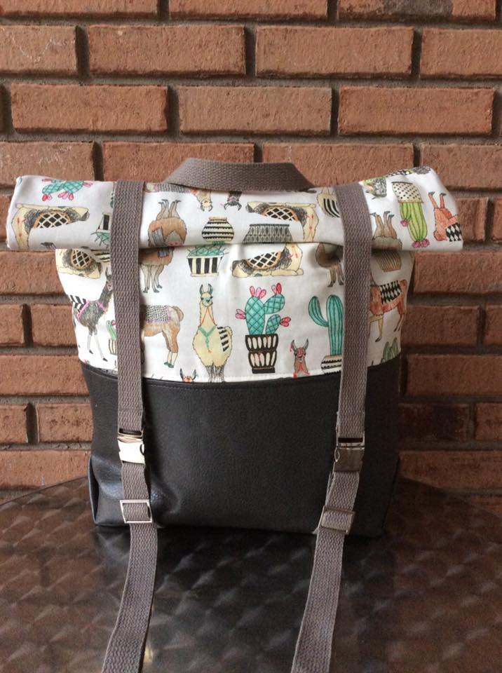 Atlas Rucksack sewing pattern made By Sandra Butler Sawyer