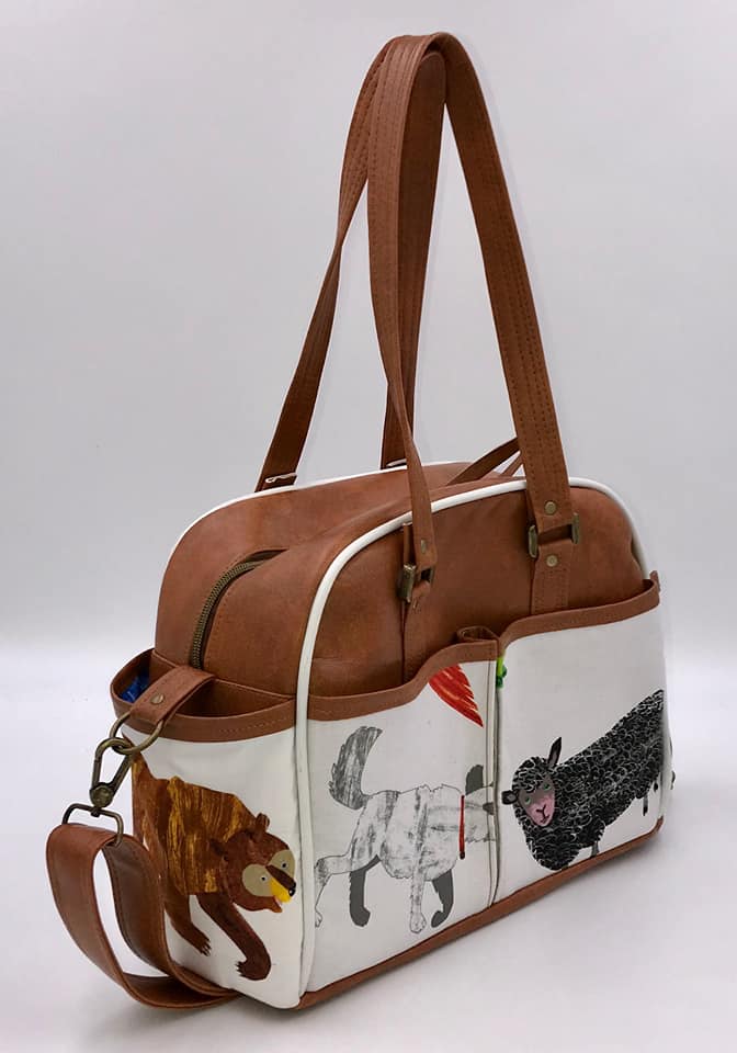 Belle Baby Bag Sewing Pattern Made by Chanova Alcala Mabry 2