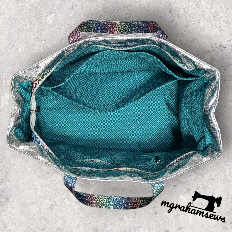 Big Big Bag PDF Sewing Pattern made by Michelle Graham interior view