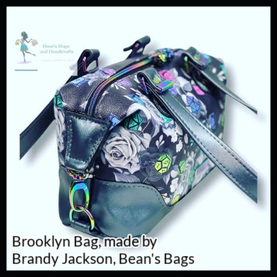 Brooklyn Bag from Swoon Sewing Patterns, bottom view made by Beans Bags