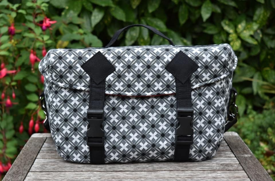 Camille Camera Bag Sewing Pattern  made by Lynne Baldwin