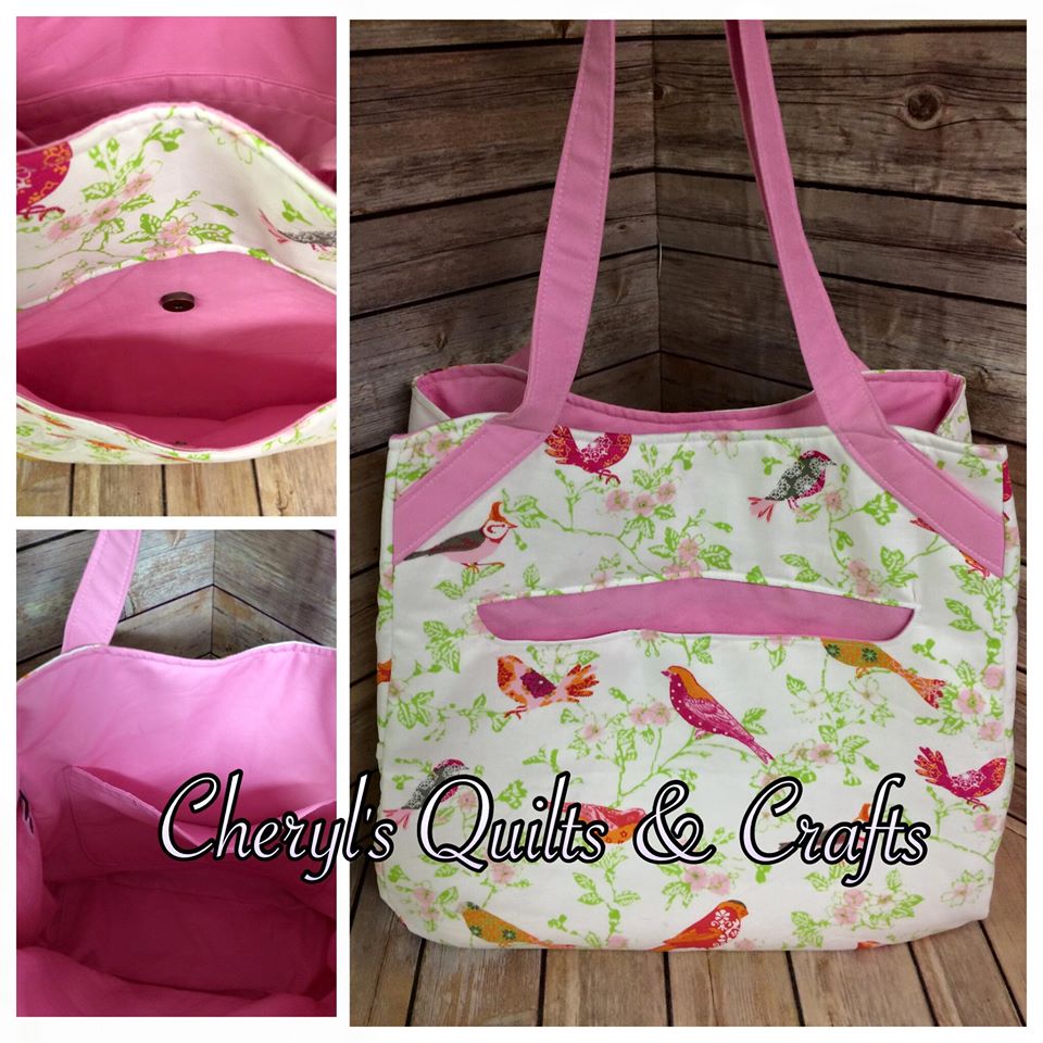 Cheryl Strain Alice Shopper Tote Sewing pattern