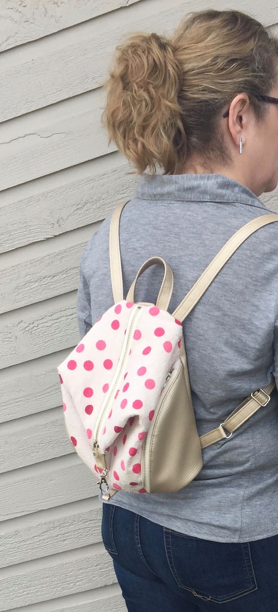 Denver Backpack sewing pattern made by Connie Tkach