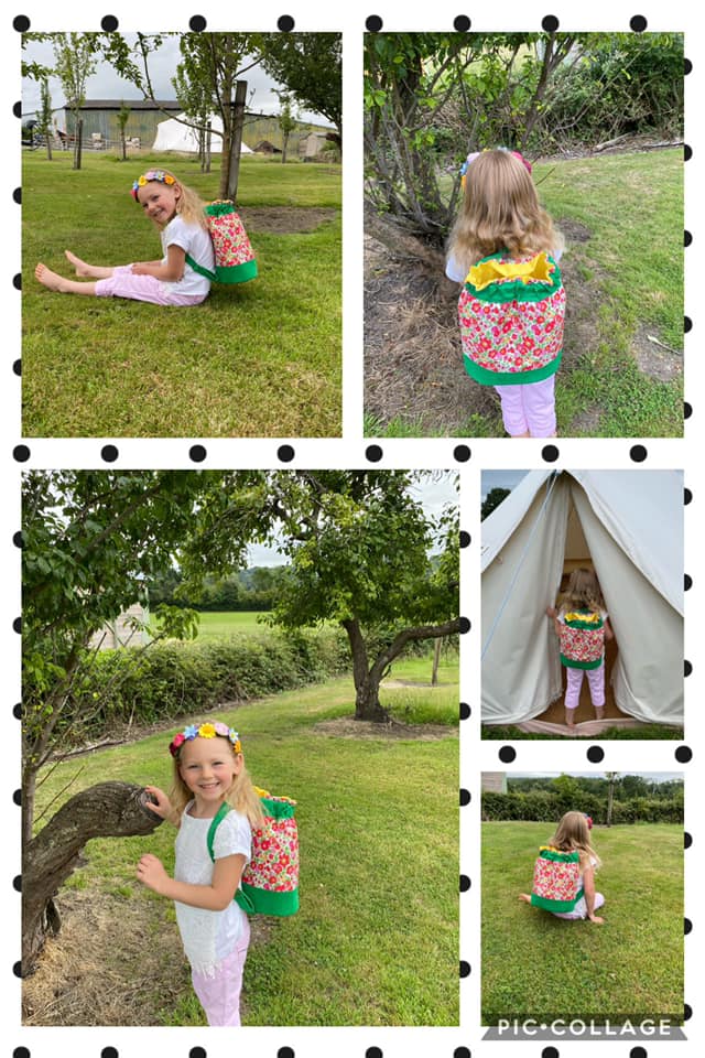 Duffel Backpack PDF Sewing Pattern,  made by Amanda Skyes