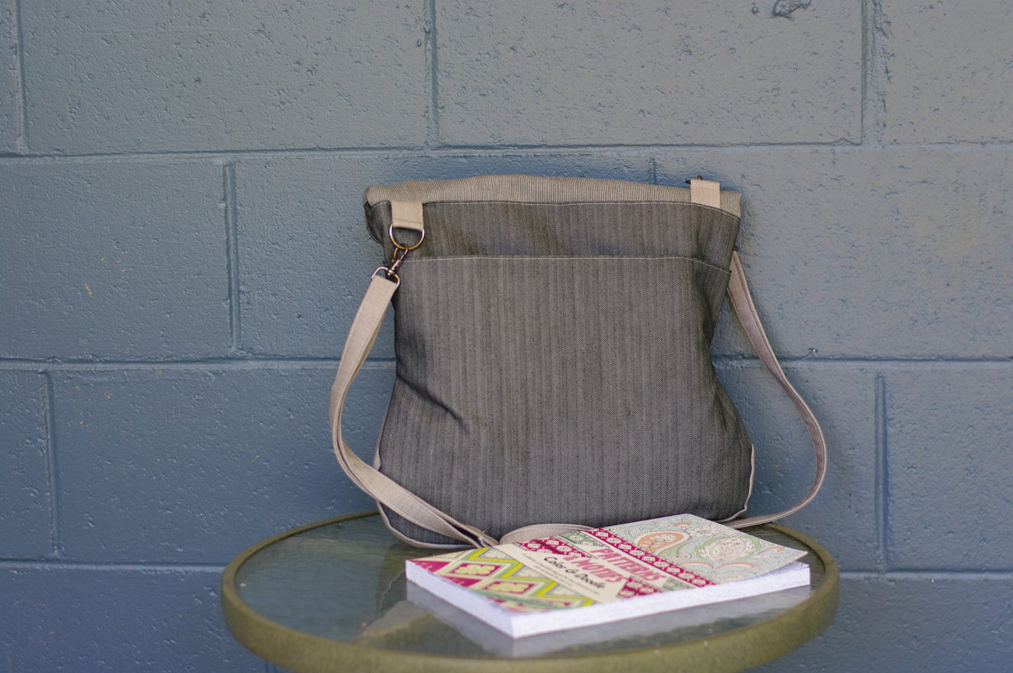 Expedition Tote Sewing pattern made by Ingrid Echard