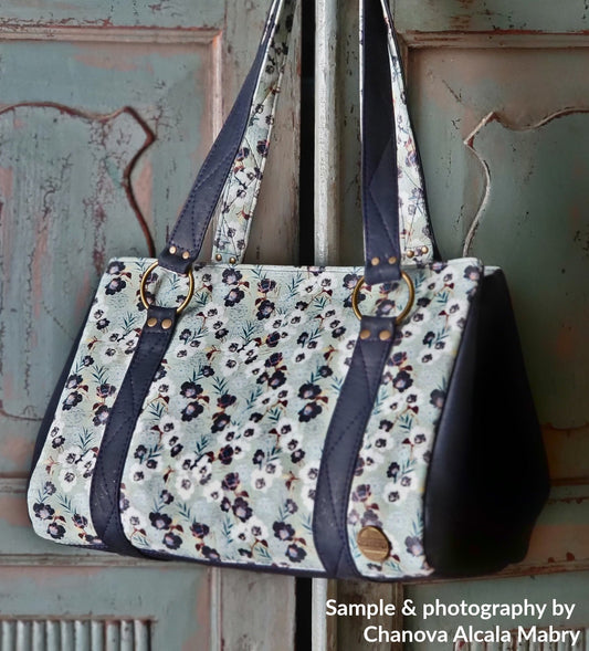 Happy Handbag PDF Sewing Pattern Front cover