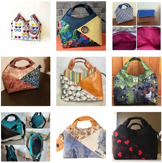 Hope Handbag PDF Sewing Pattern - Hope Compilation 9 designs