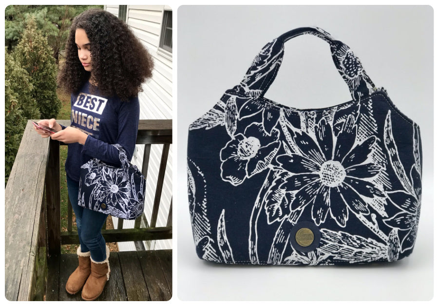 Hope Handbag PDF Sewing Pattern - made by Chanova Alcala