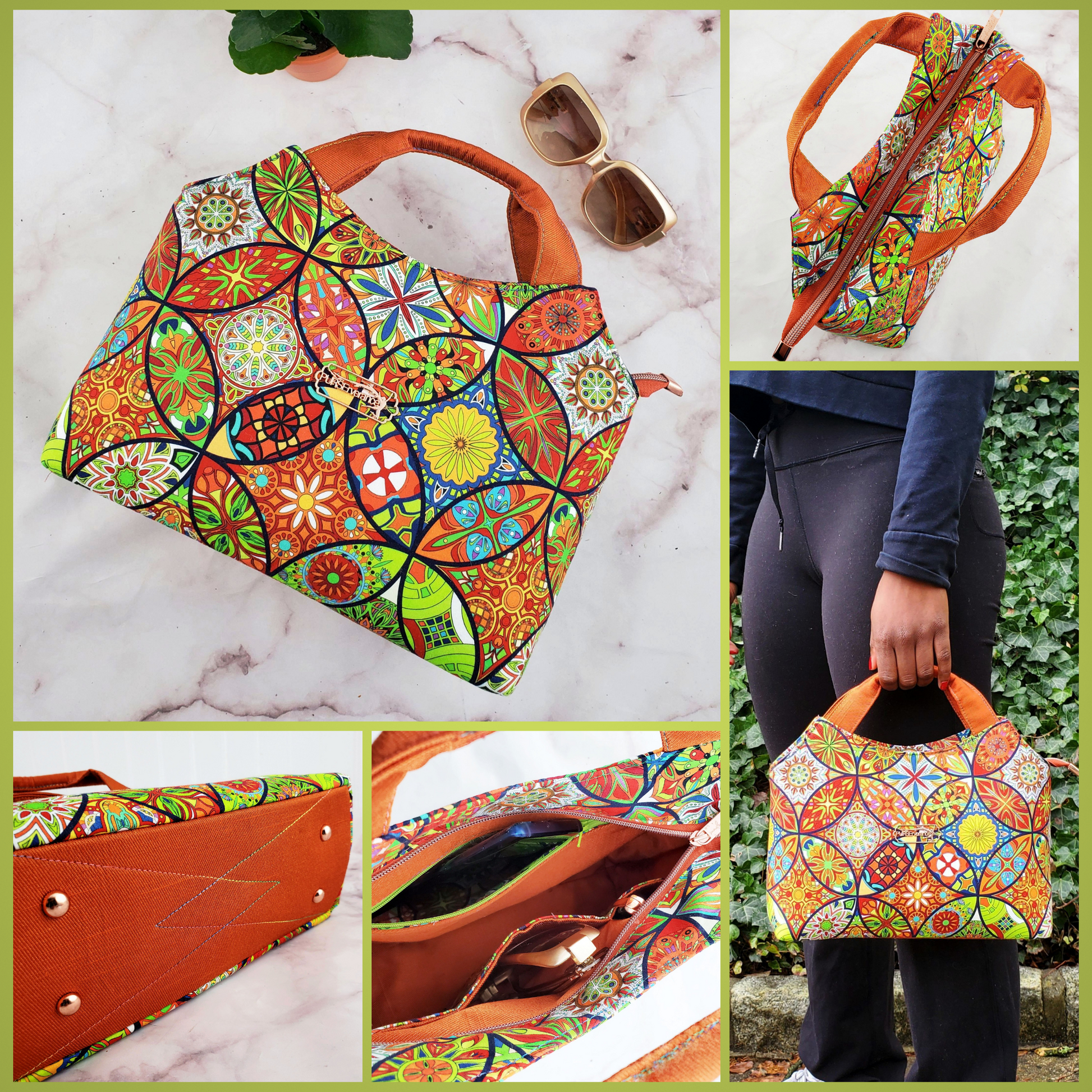 Hope Handbag PDF Sewing Pattern made by Katherine Maldonado