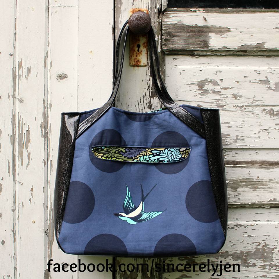 Jenny Greene Alice Shopper Tote Sewing pattern