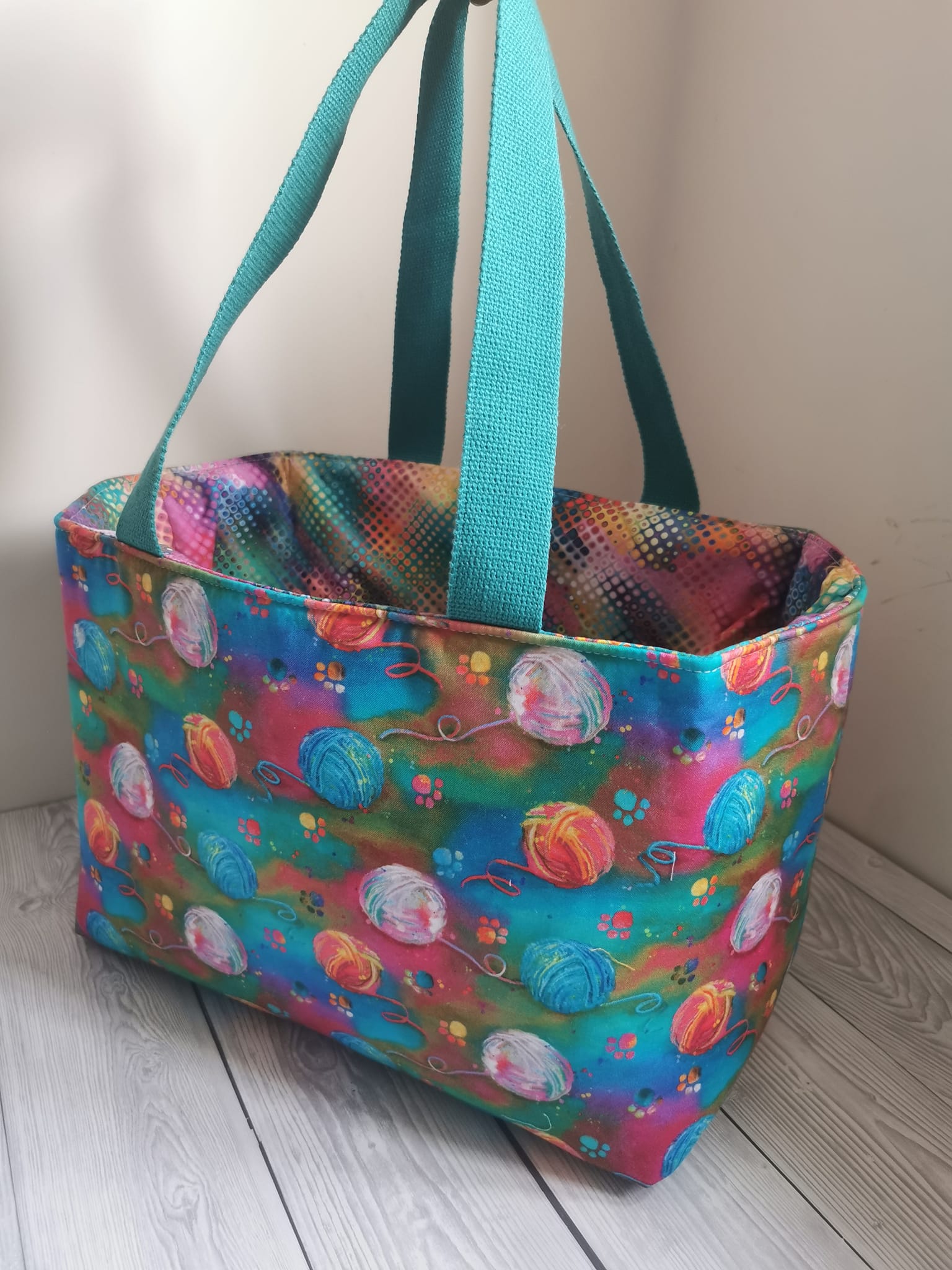 Tidy Tote PDF sewing pattern by The Make Space