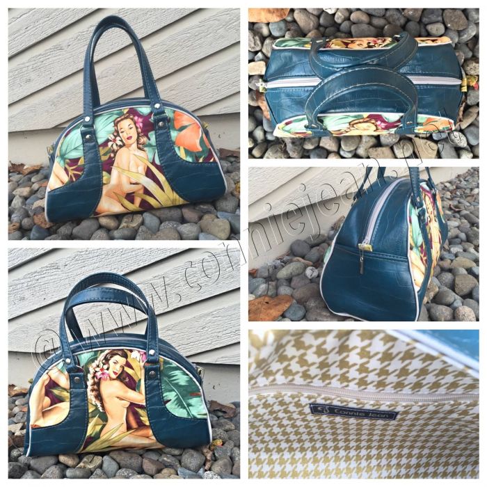 Maisie Bowler Handbag Sewing Pattern made by Connie