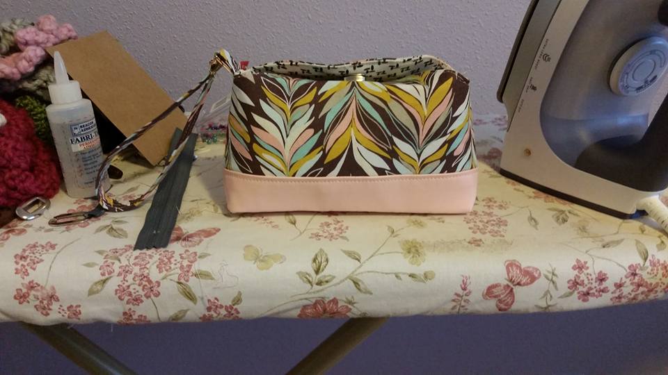 Marianne Clutch & Wristlet Sewing pattern made by Justina McBride
