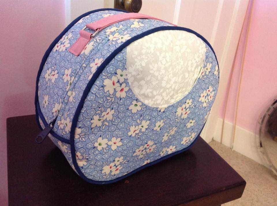 Olive Vanity Bag Sewing Pattern made by Elizabeth Bolton