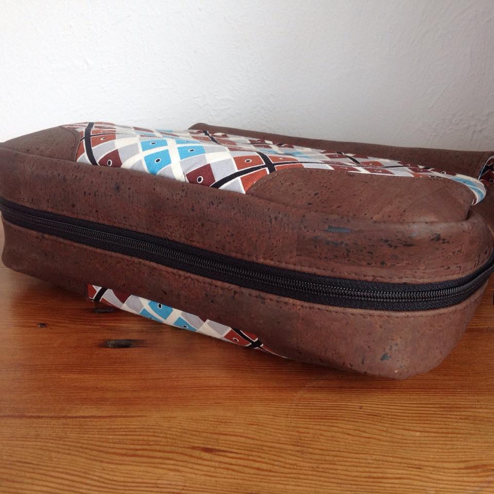 Sadie Expandable Bag Sewing Pattern made by Elizabeth Bolton