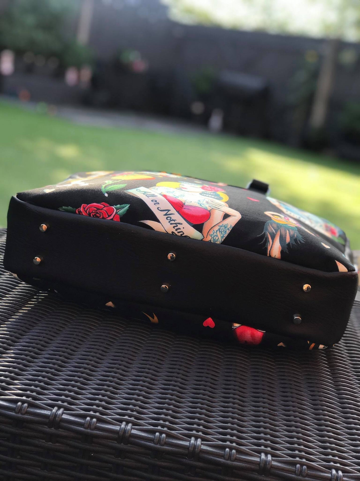 Side Hustle PDF Sewing Pattern bottom view made