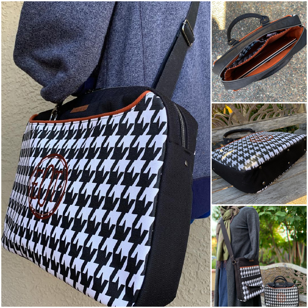 Side Hustle PDF Sewing Pattern various views