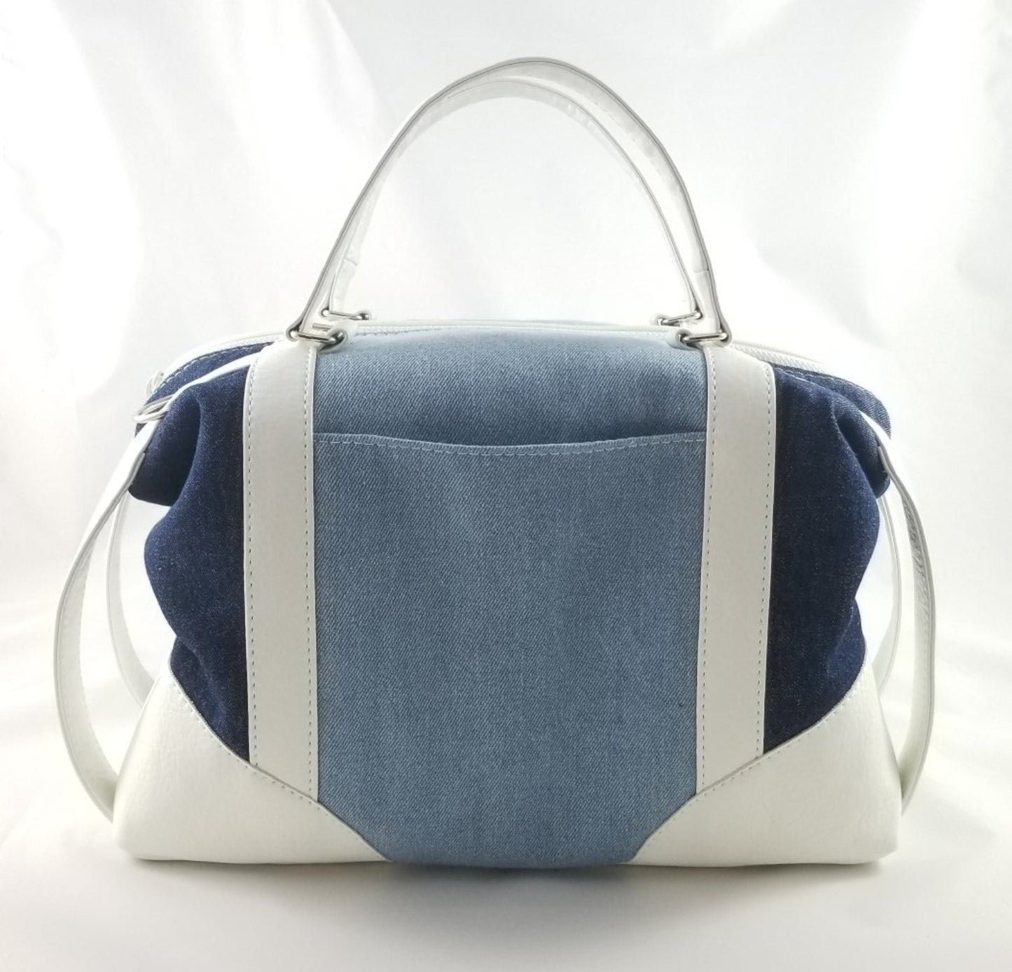 Sierra Zip Top Handbag Sewing Pattern made by Rashada Cherry