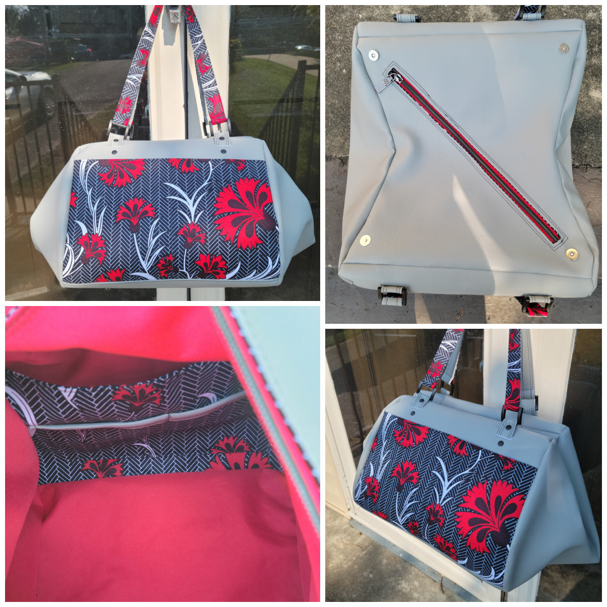 Super Nova Satchel PDF Sewing Pattern made by Ingrid Adams