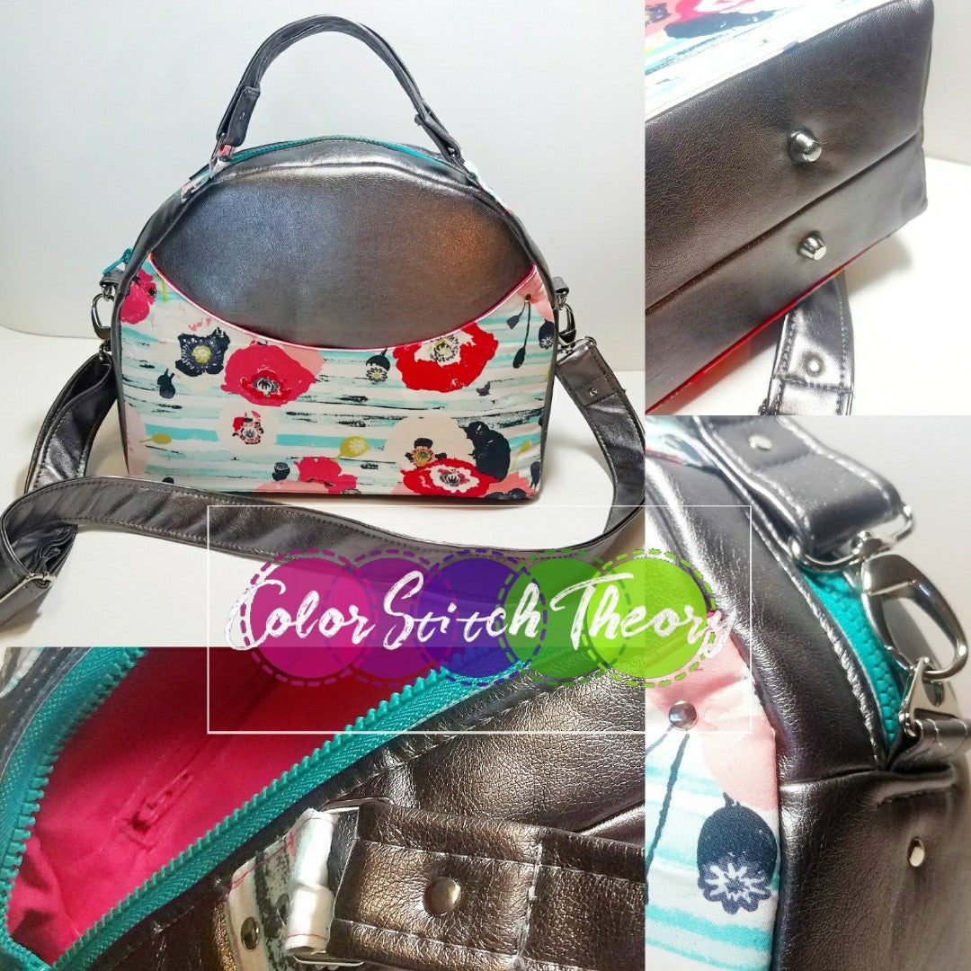 The Bowler Bag PDF Sewing Pattern made by Christy Child