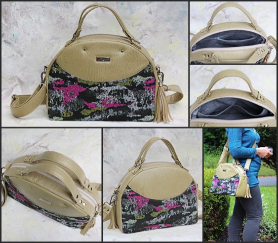 The Bowler Bag PDF Sewing Pattern made by Jana