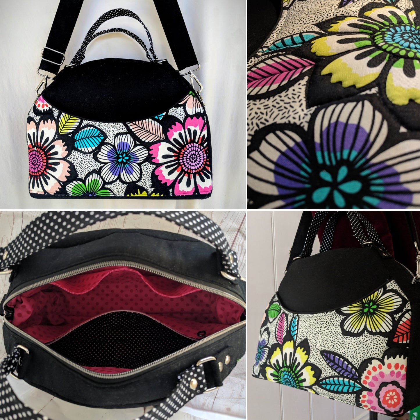 The Bowler Bag PDF Sewing Pattern made by Michelle