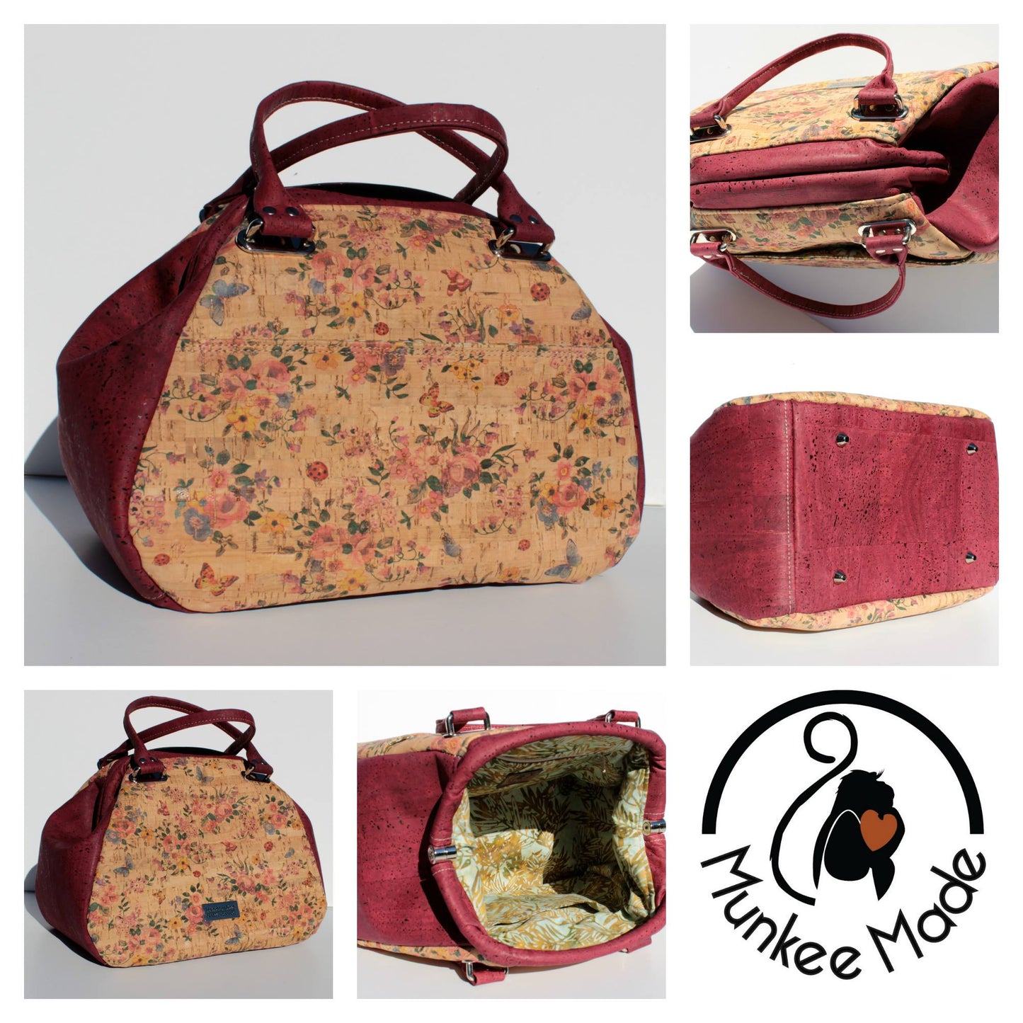 The Companion Carpet Bag sewing pattern by Mrs H made by Munkee Made
