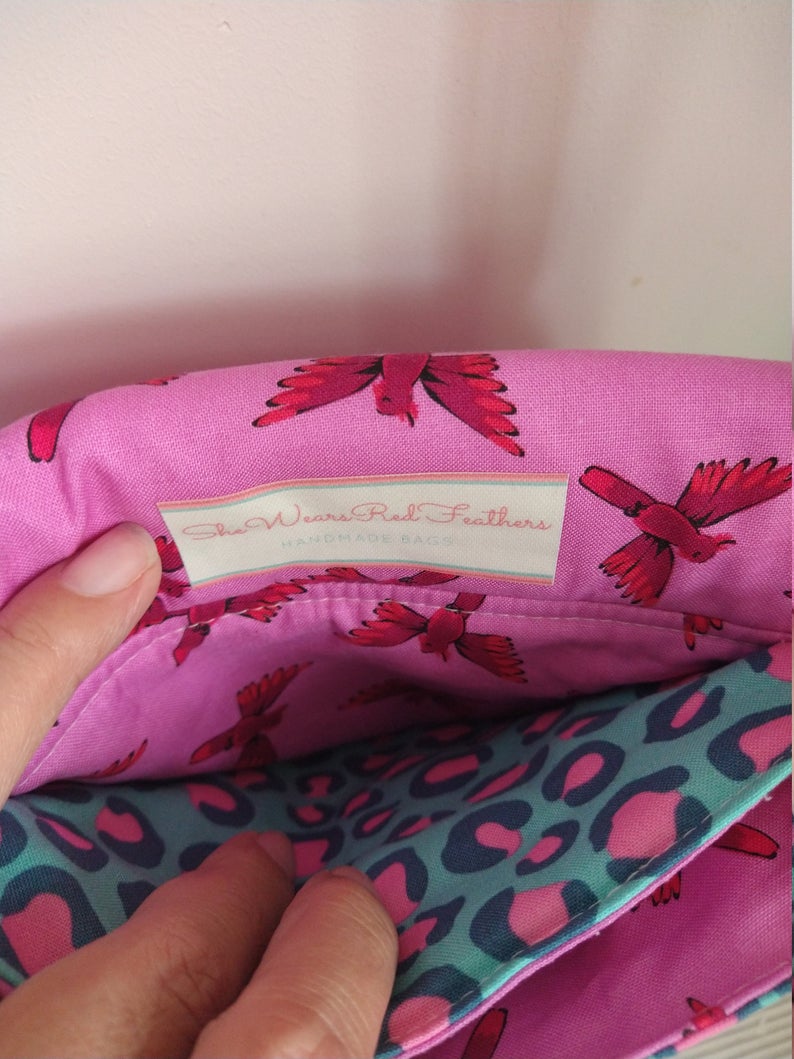 The Crossbody Bag PDF Sewing Pattern interior view