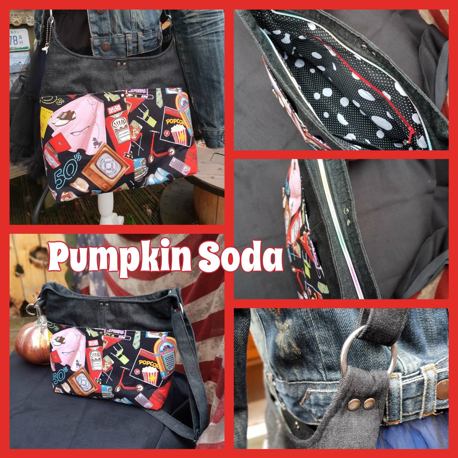 The Ring Sling PDF Bag Sewing Pattern made by Pumpkin Soda