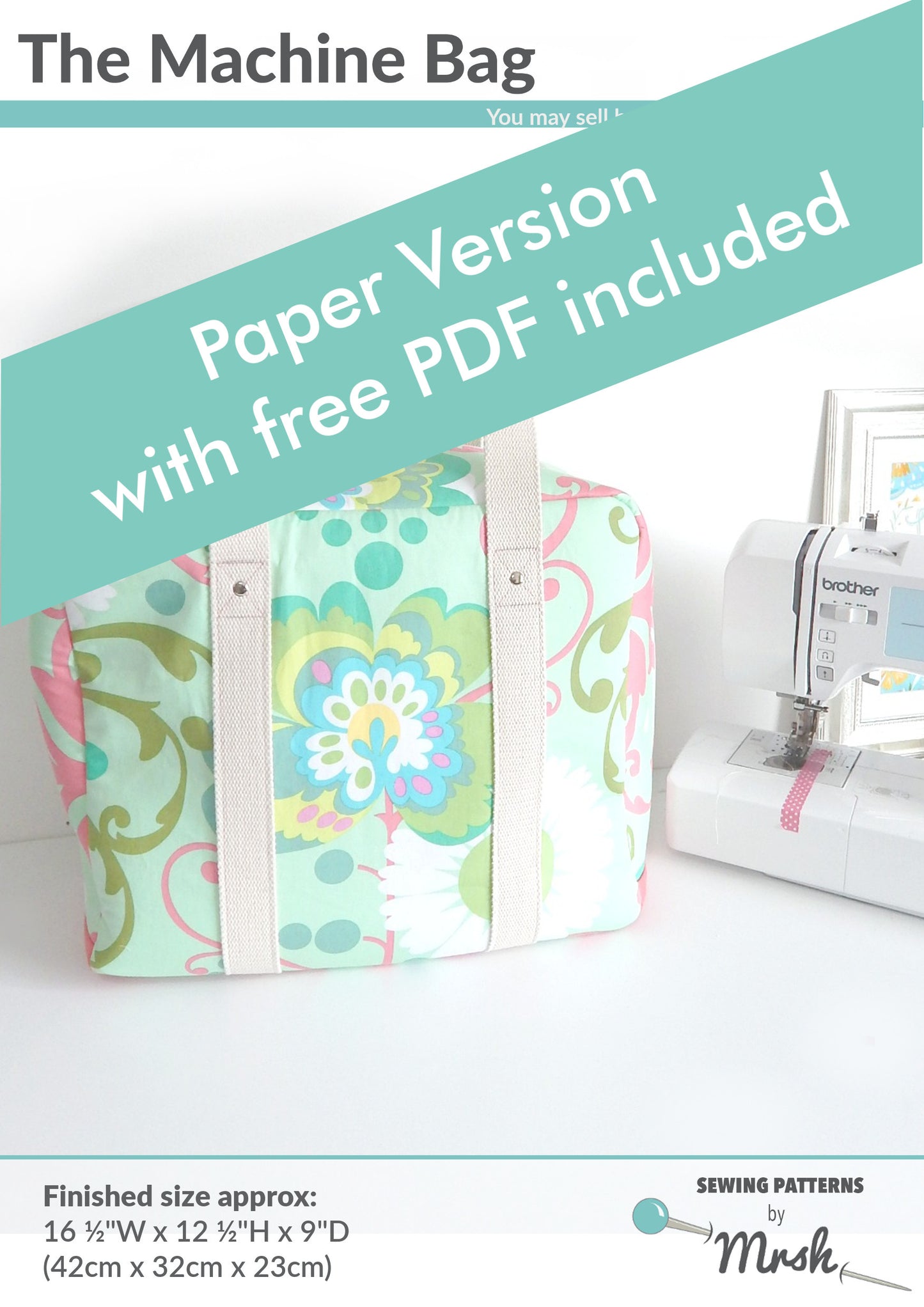 Machine Bag Paper Pattern