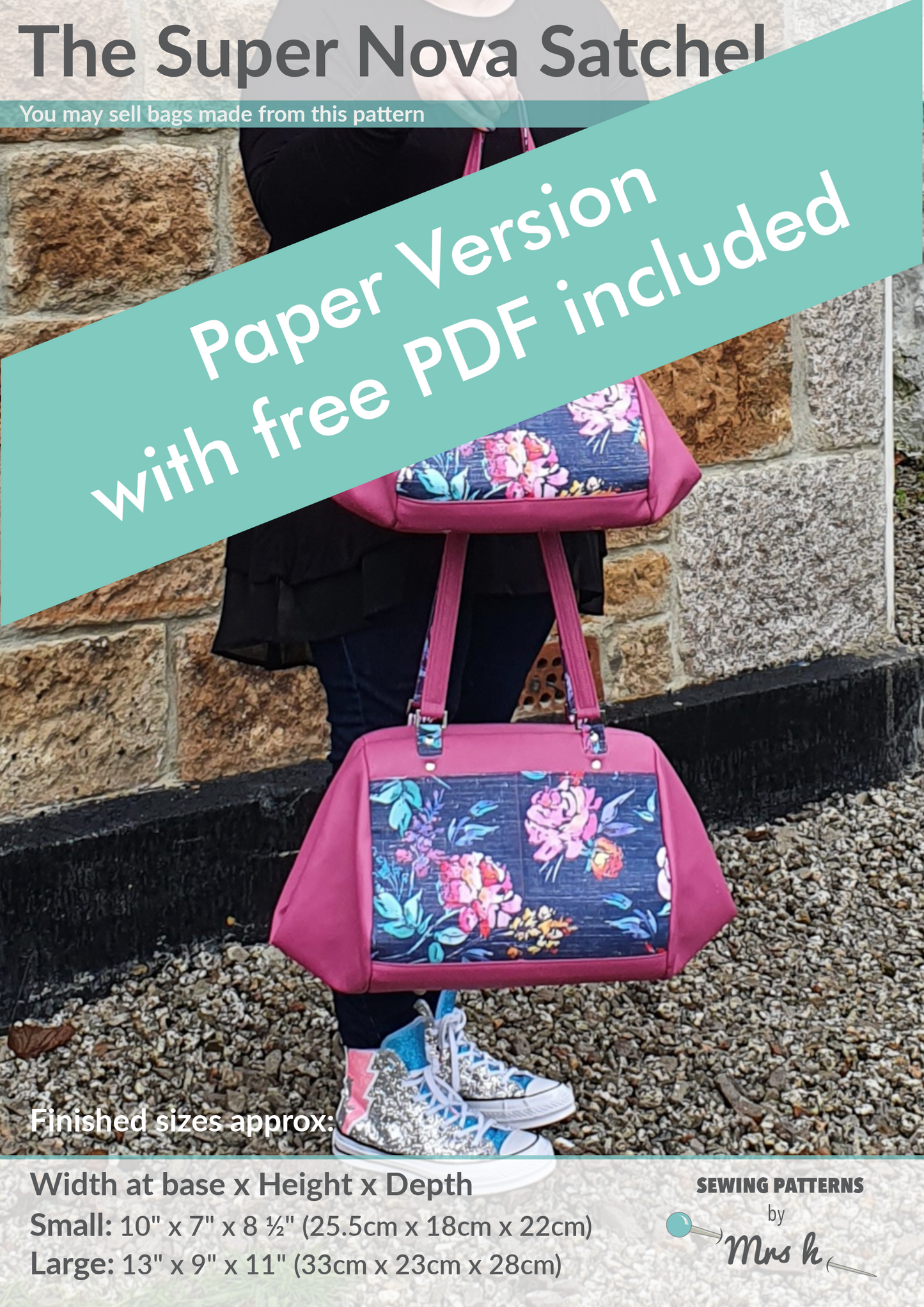 Super Nova Satchel Paper Pattern