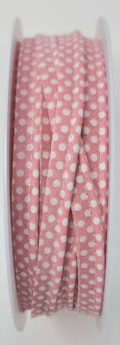50% OFF - Polka dot piping - 10mm flange by the meter