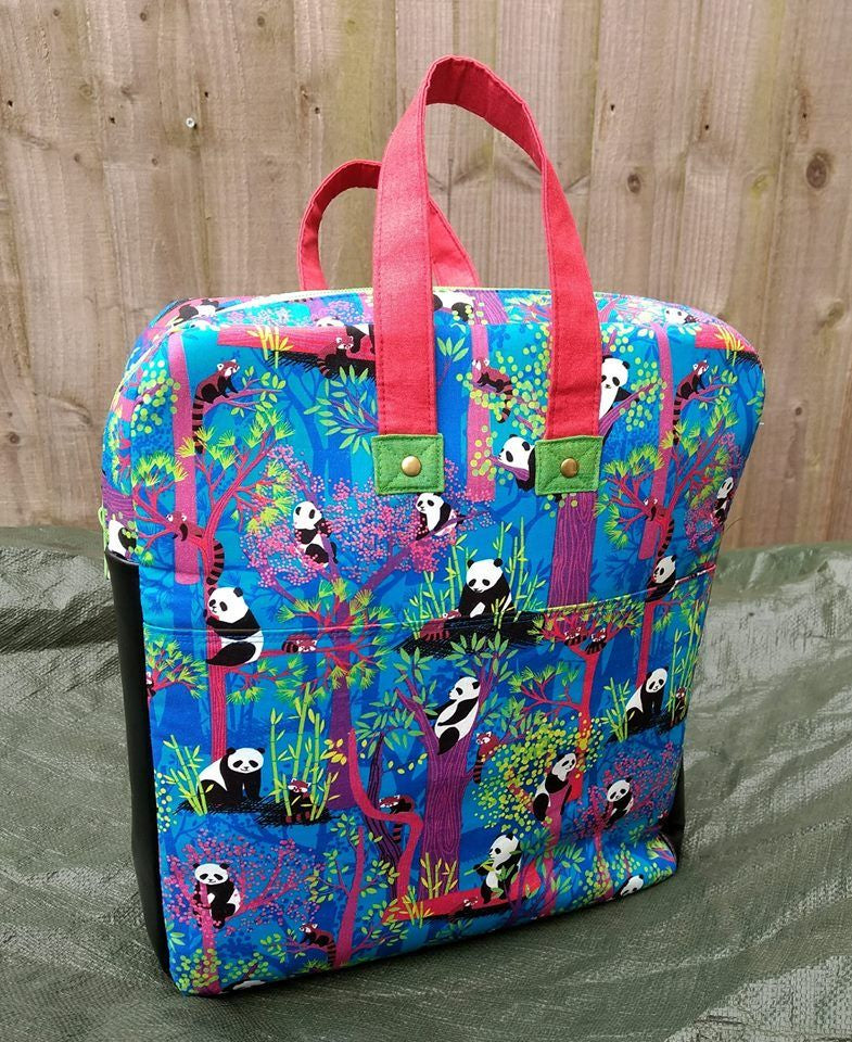 The Bookbag Backpack sewing pattern by Mrs H