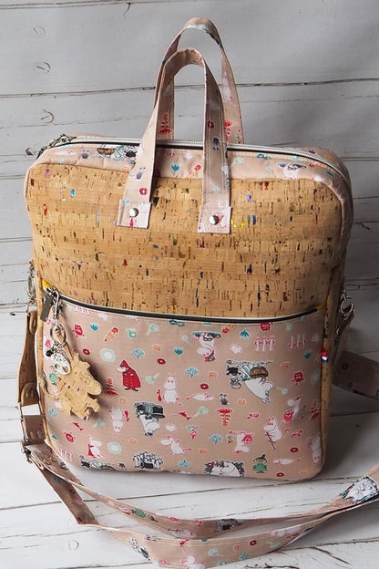 The Bookbag Backpack sewing pattern by Mrs H