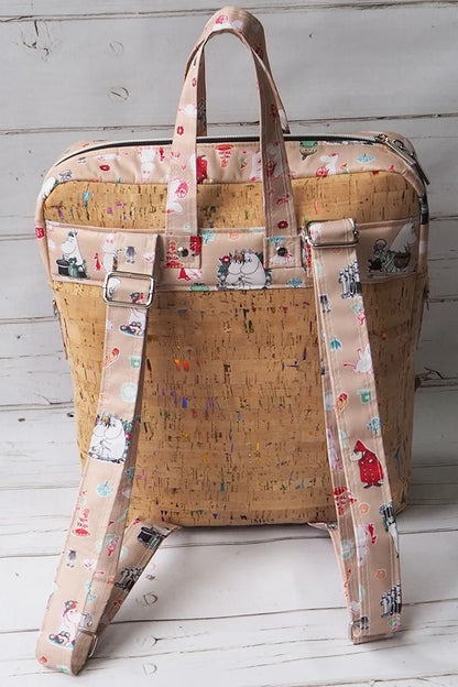 The Bookbag Backpack sewing pattern by Mrs H