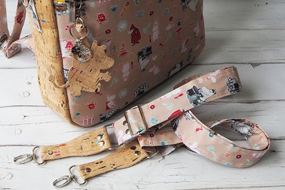 The Bookbag Backpack sewing pattern by Mrs H