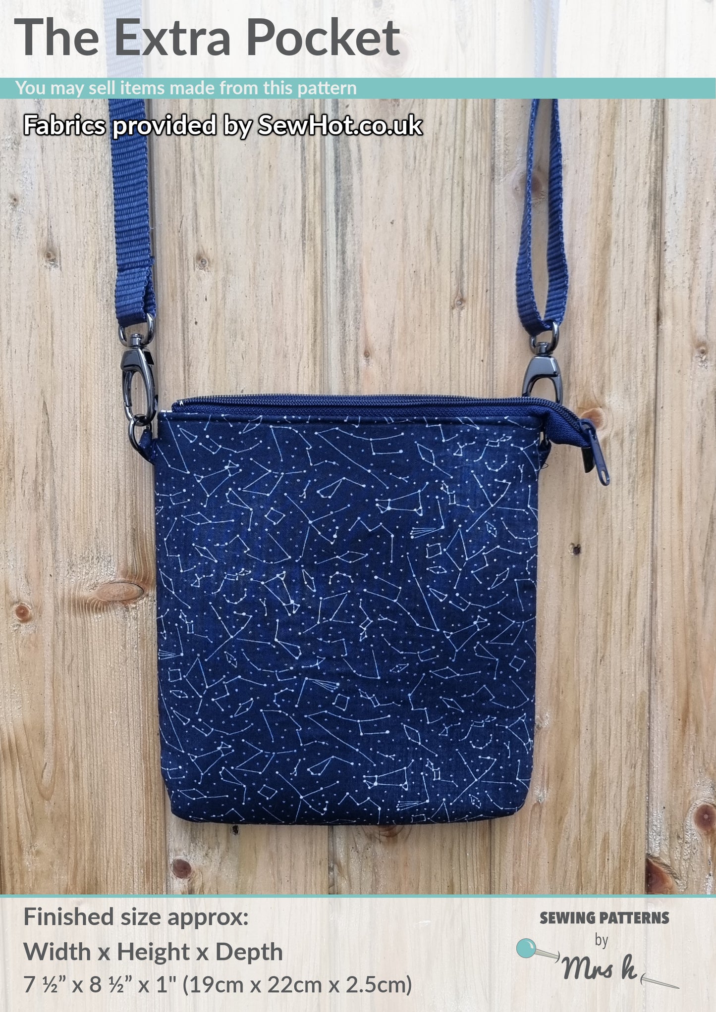 Extra Pocket - Mini Market Makes PDF Sewing Pattern