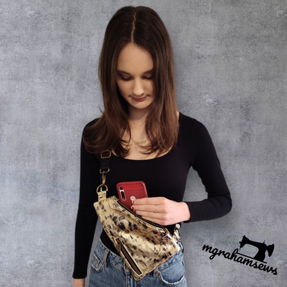 Adventurer Sling Bag Paper Sewing Pattern Michelle Grahams make