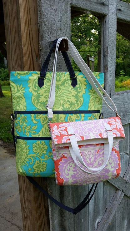  Amber Fold Over Bag Sewing Pattern 