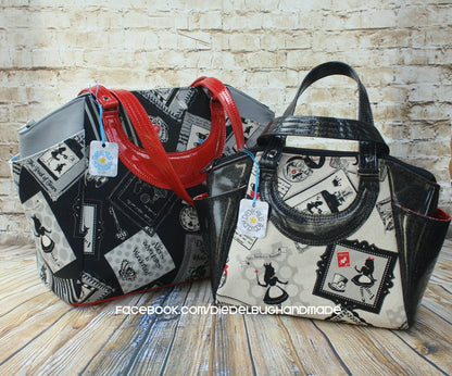Annette Handbag & Traveler made by Erin Morris from Diedelbug Handmade