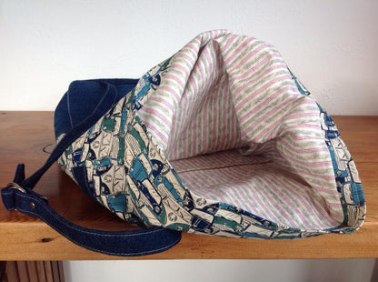  Atlas Rucksack sewing pattern made By Elizabeth Bolton INTERIOR VIEW