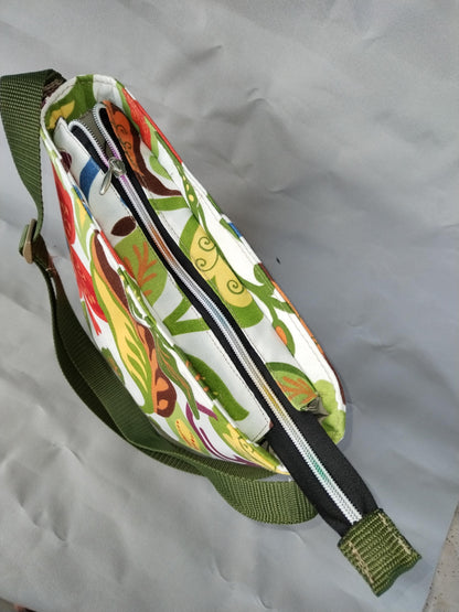 Awesome Oval Bag PDF Sewing Pattern made by Marcia Pantin top view