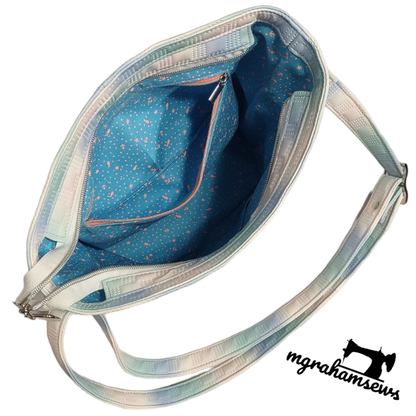 Awesome Oval Bag PDF Sewing Pattern made by Michelle Graham inside view
