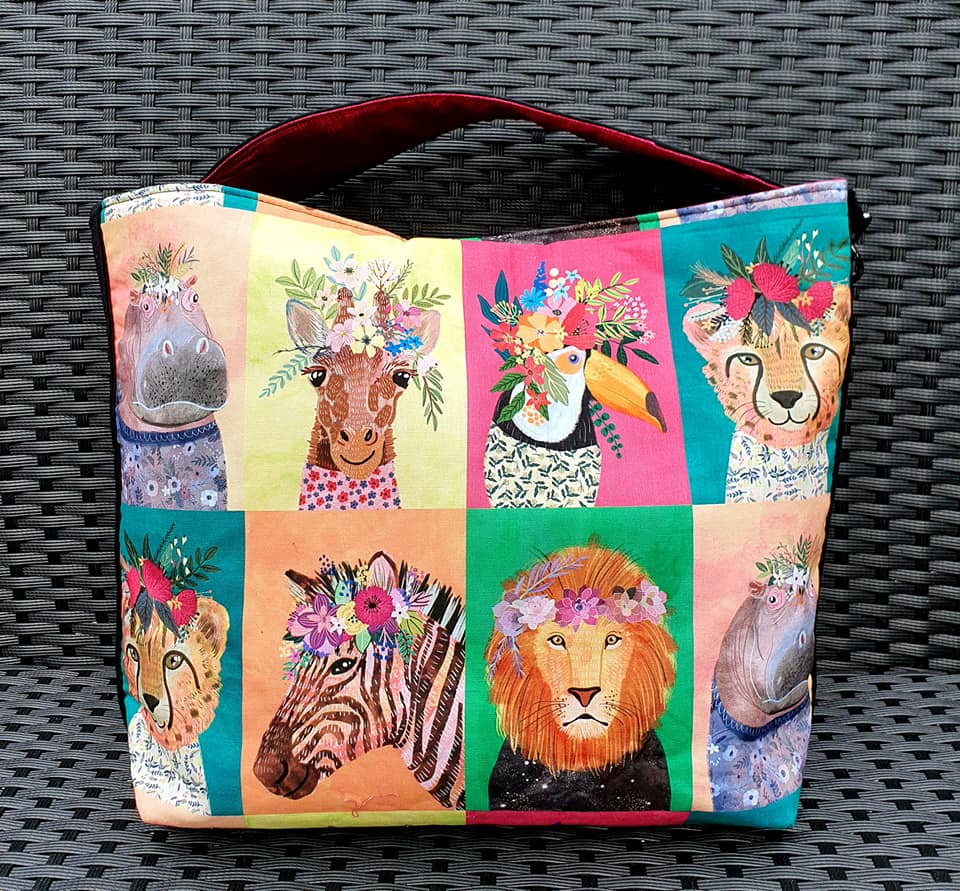 The Reversible Hobo Bag sewing Pattern