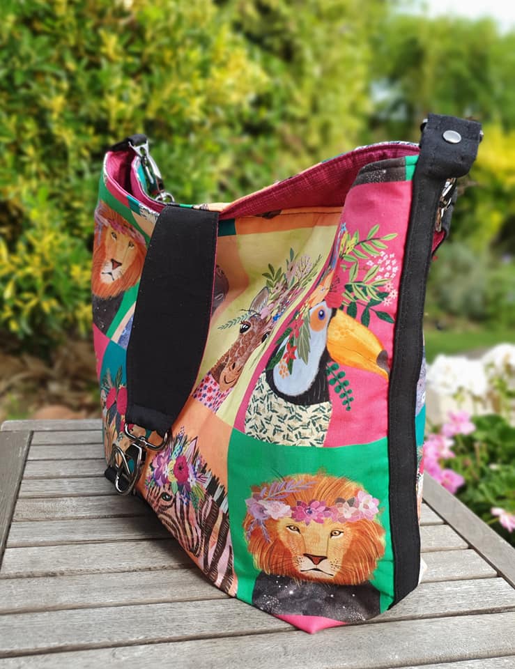 The Reversible Hobo Bag sewing Pattern