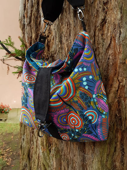 The Reversible Hobo Bag sewing Pattern