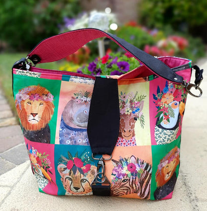 The Reversible Hobo Bag sewing Pattern