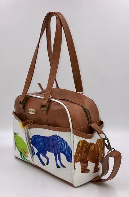 Belle Baby Bag Sewing Pattern  Made by Chanova Alcala Mabry novas knits